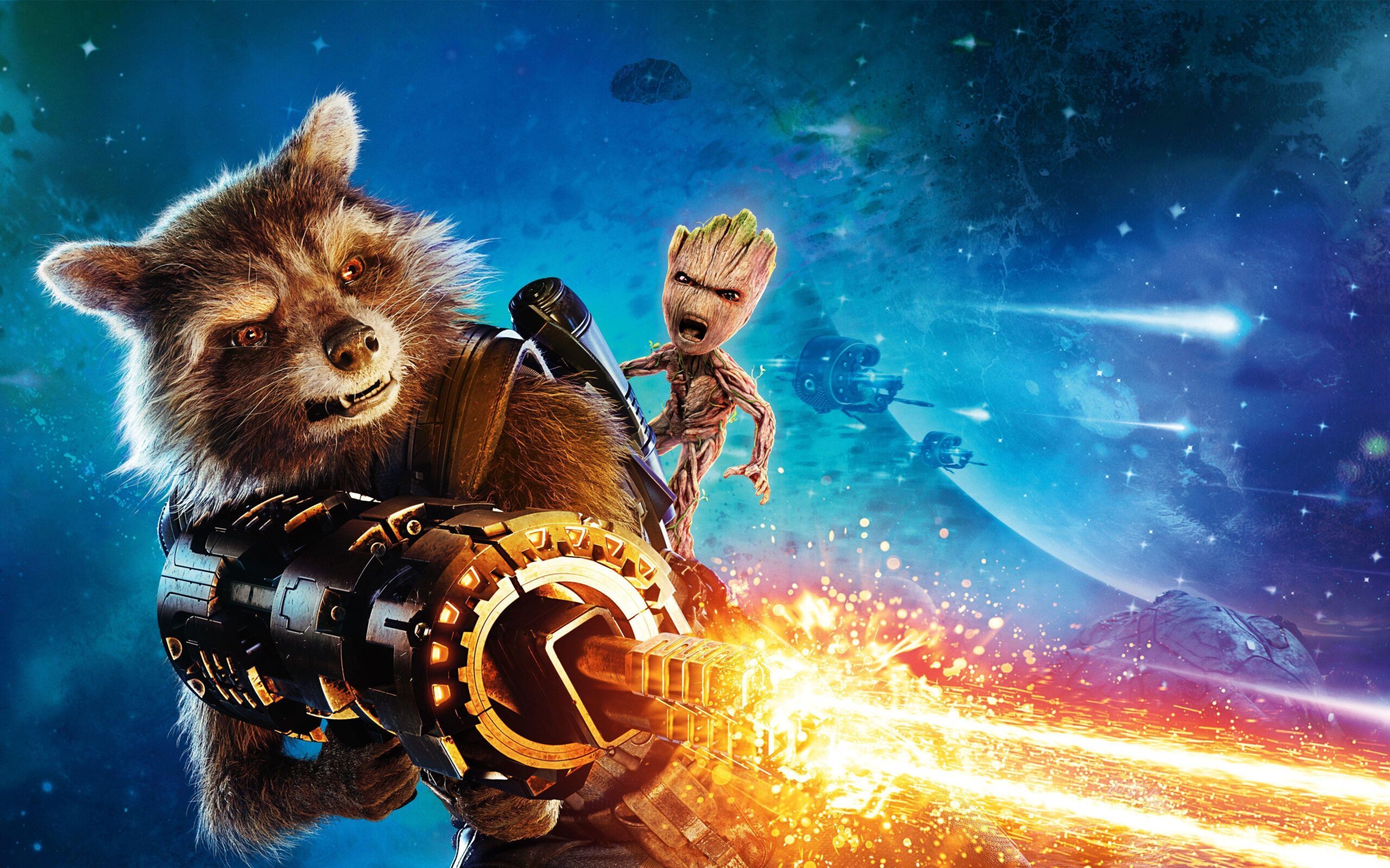 Rocket Guardians of the Galaxy Vol 2 4K 8K Wallpapers