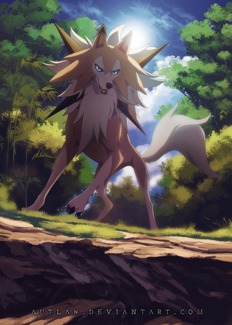 Lycanroc by Autlaw