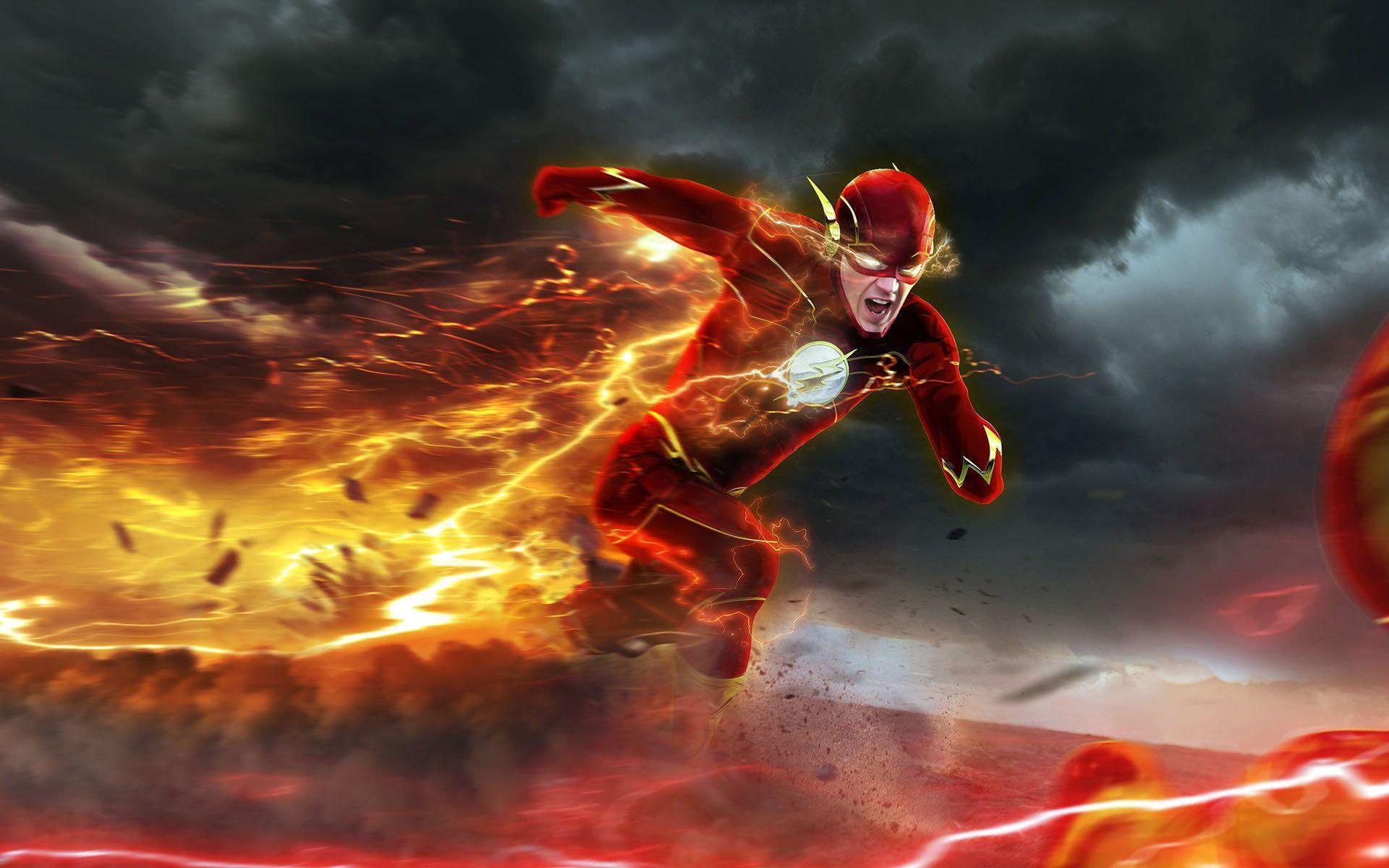 32+ Barry Allen the Flash wallpapers HD free Download