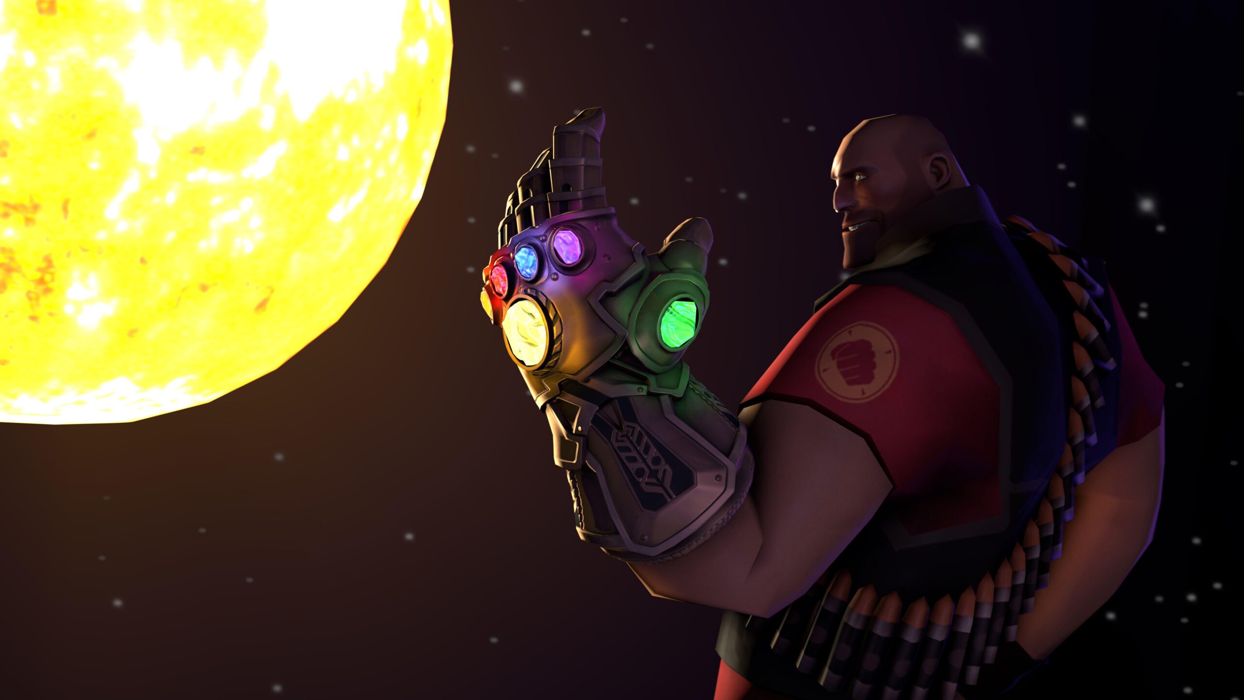 Thanos Infinity Gauntlet Fortnite Artwork, HD Games, 4k Wallpapers