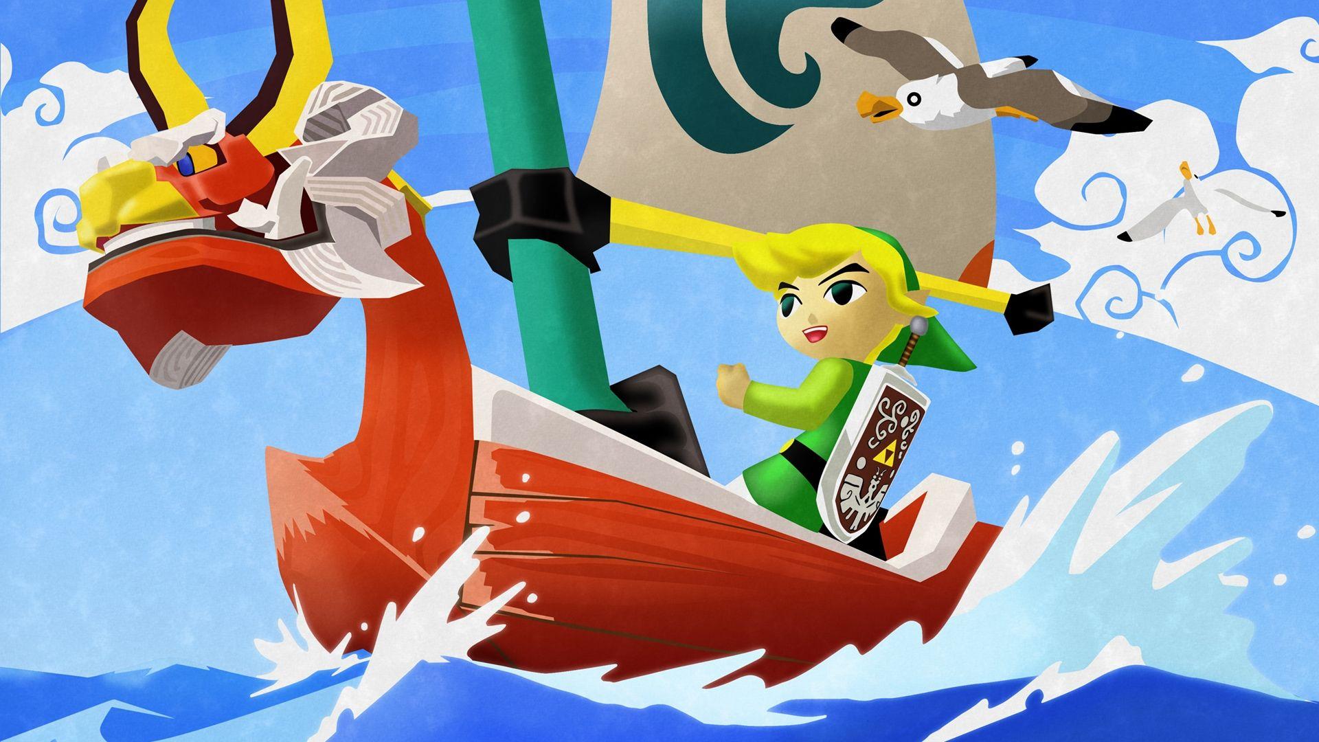 Zelda Wind Waker HD Wallpapers