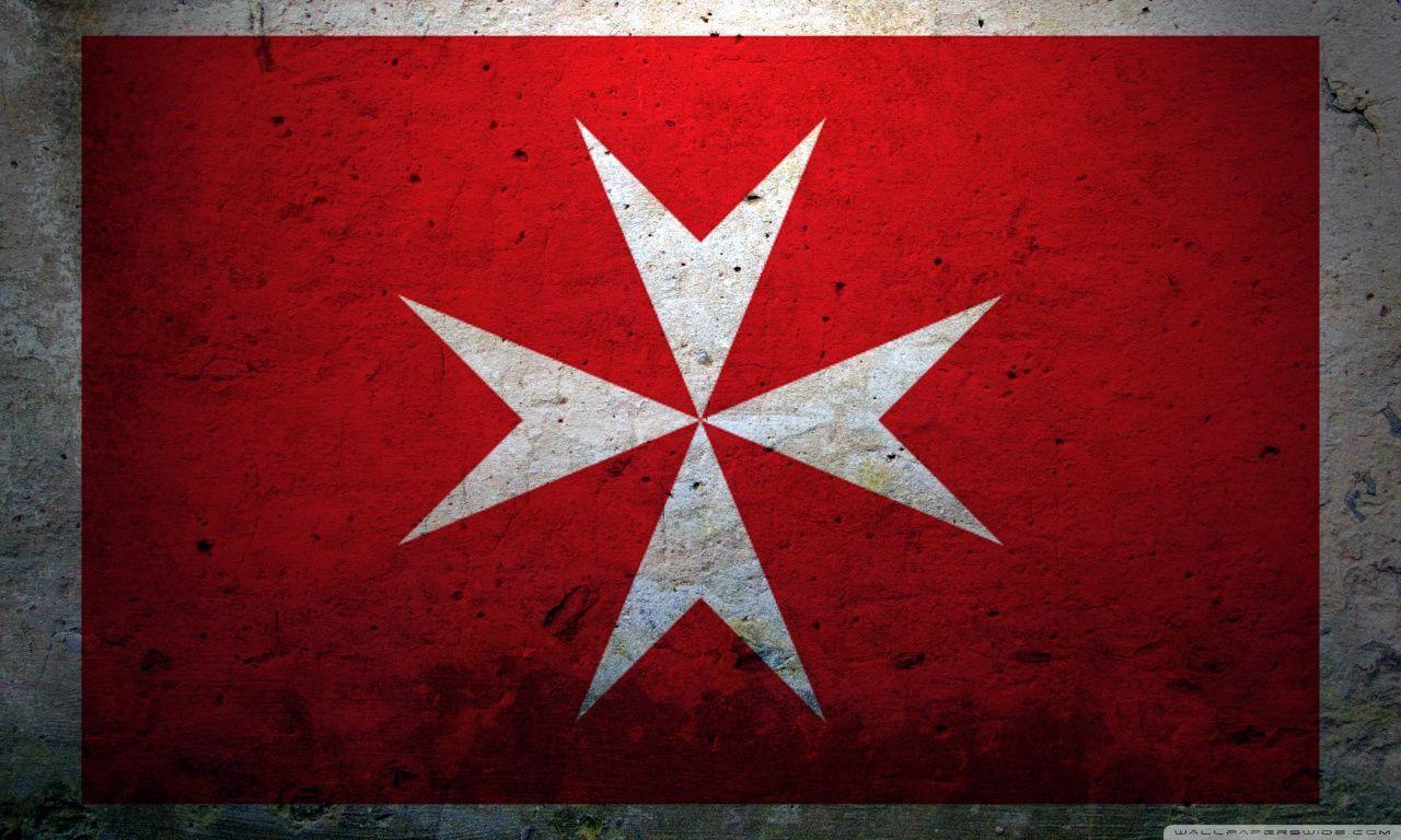 Grunge Civil Ensign Of Malta HD desktop wallpapers : High