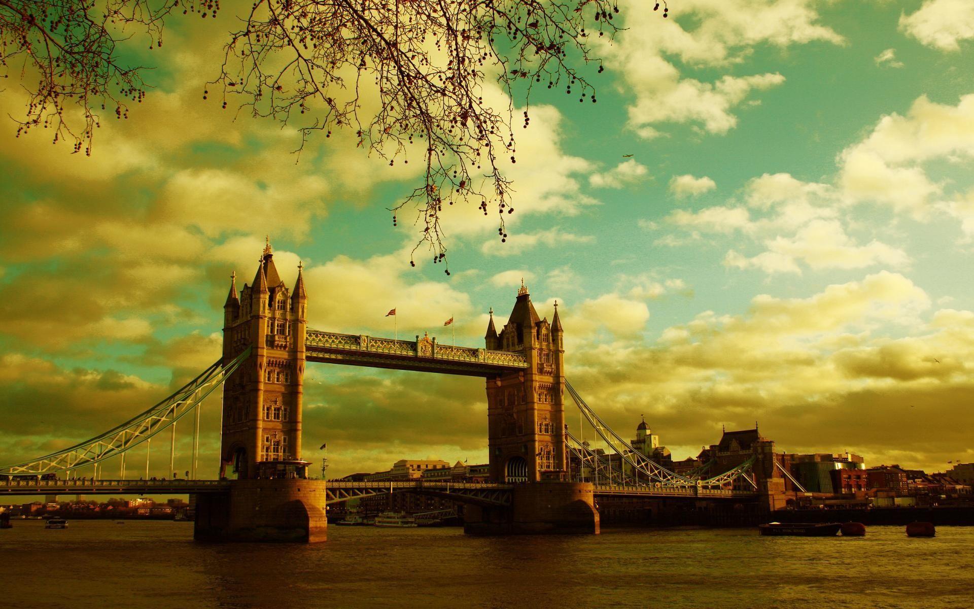 Travel & World Tower Bridge London Twilight wallpapers