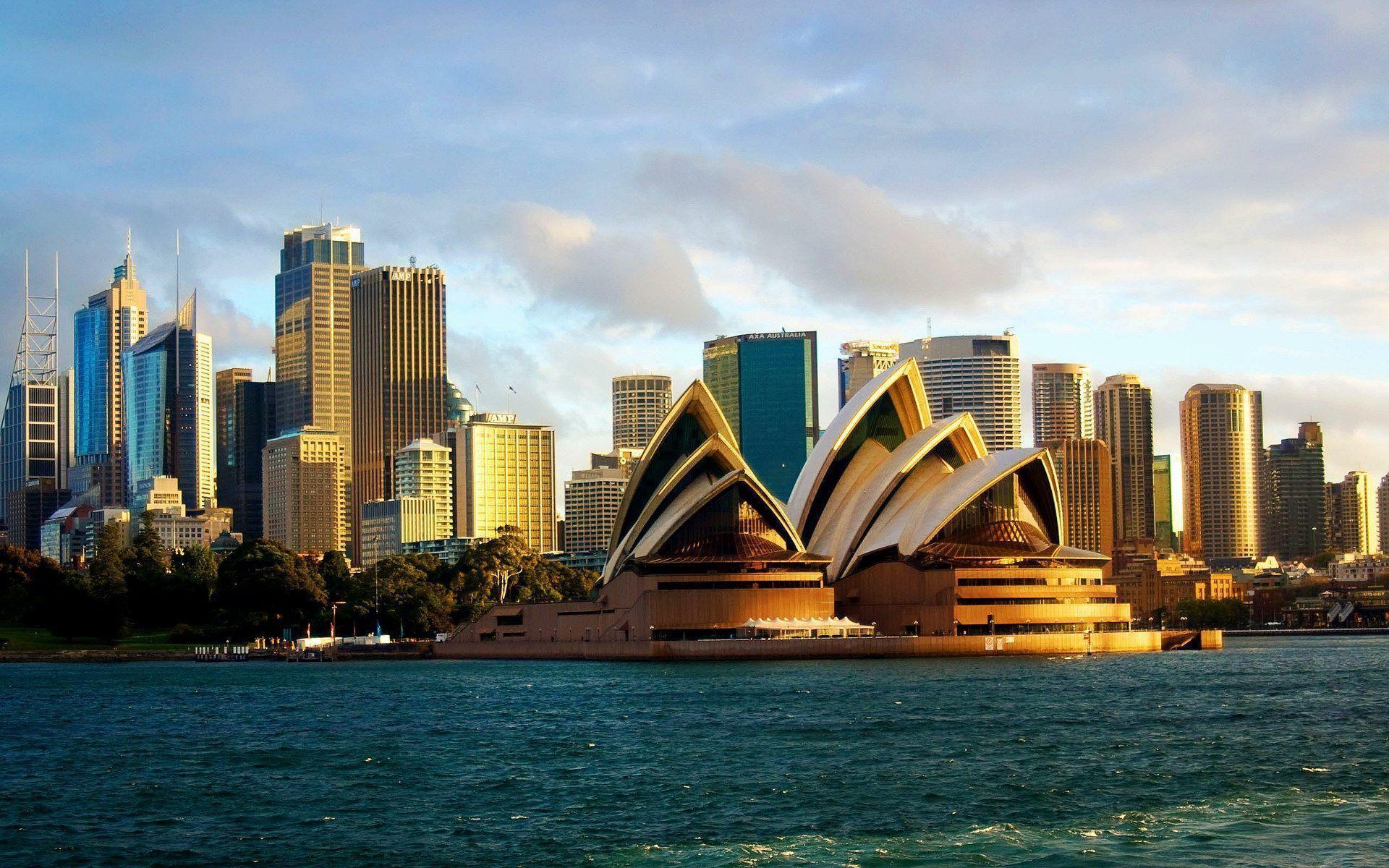 Sydney Opera House Cityscape Wallpapers