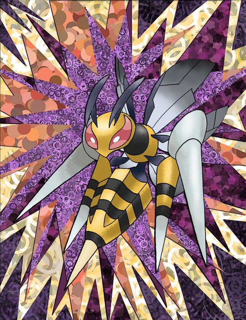 Mega Beedrill by Macuarrorro