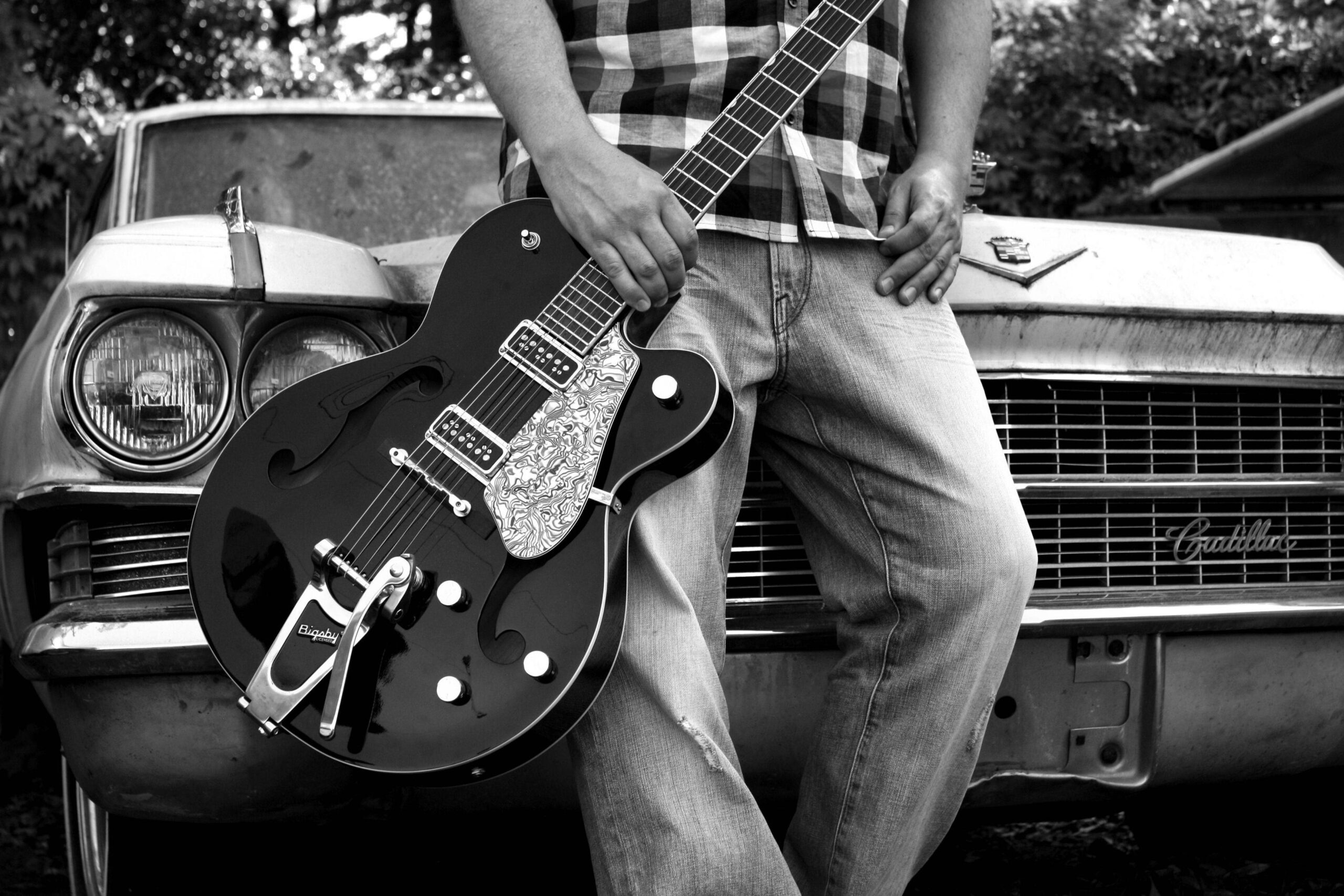 Gretsch and Cadillac wallpapers from Guitar Wallpapers wallpapers