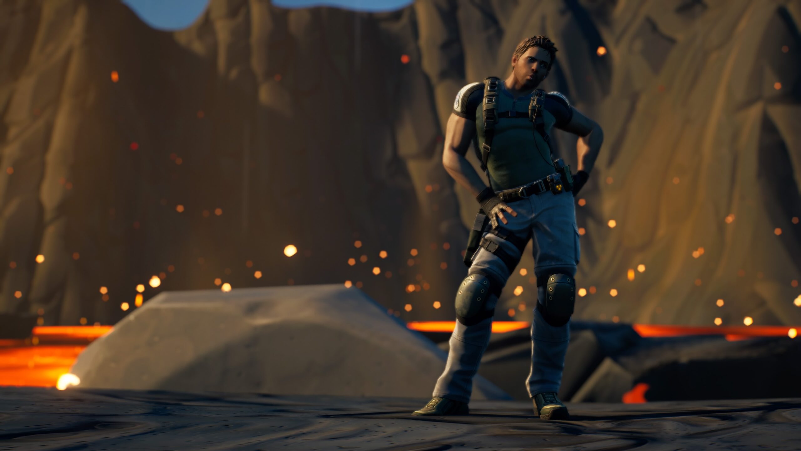 Chris Redfield Fortnite wallpapers