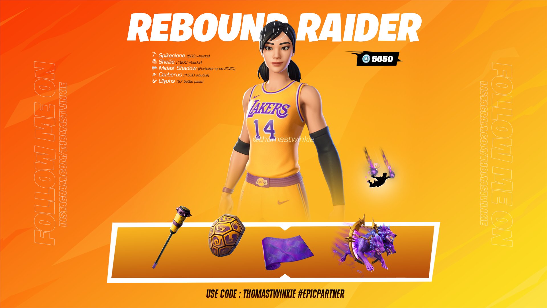 Rebound Raider Fortnite wallpapers