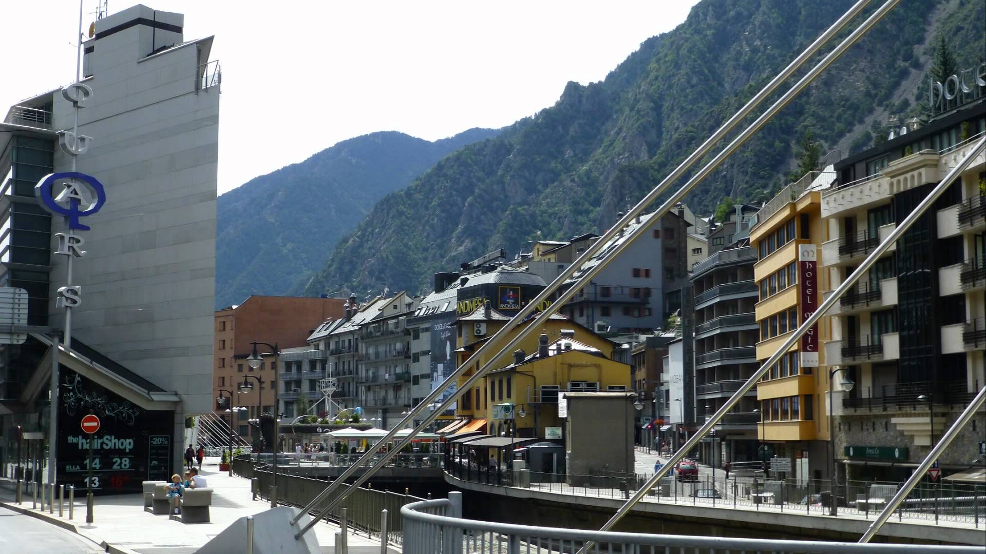 Andorra la Vella .. FREE of TAX shopping in a modern city