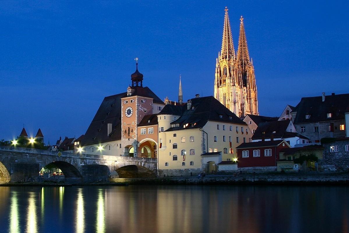 Regensburg Tag wallpapers: Regensburg Illumination PM Unesco World