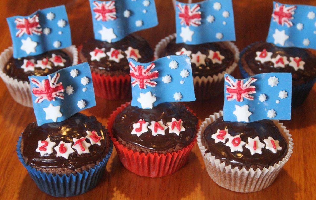 Australia Day Cupcakes