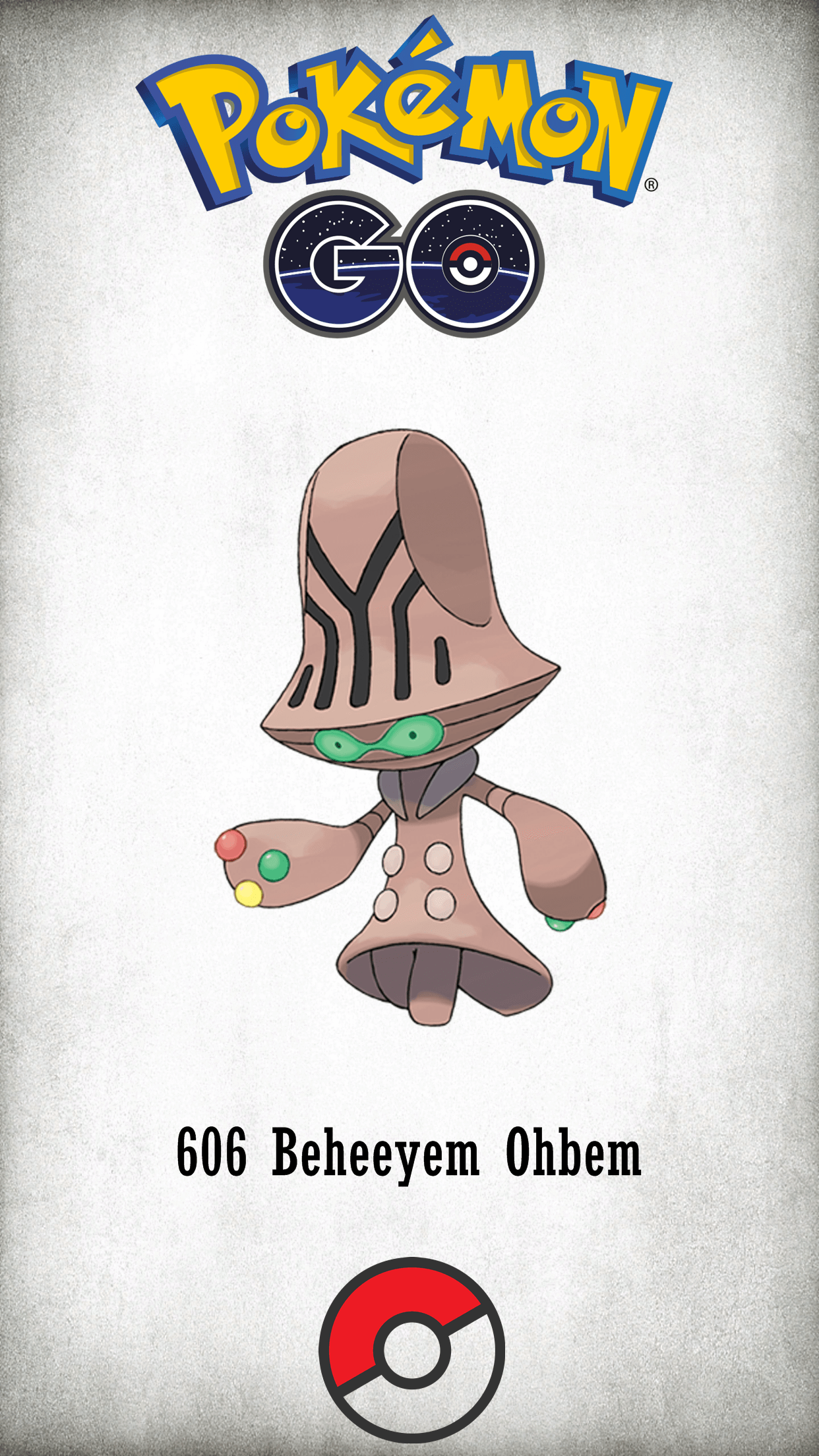 606 Character Beheeyem Ohbem