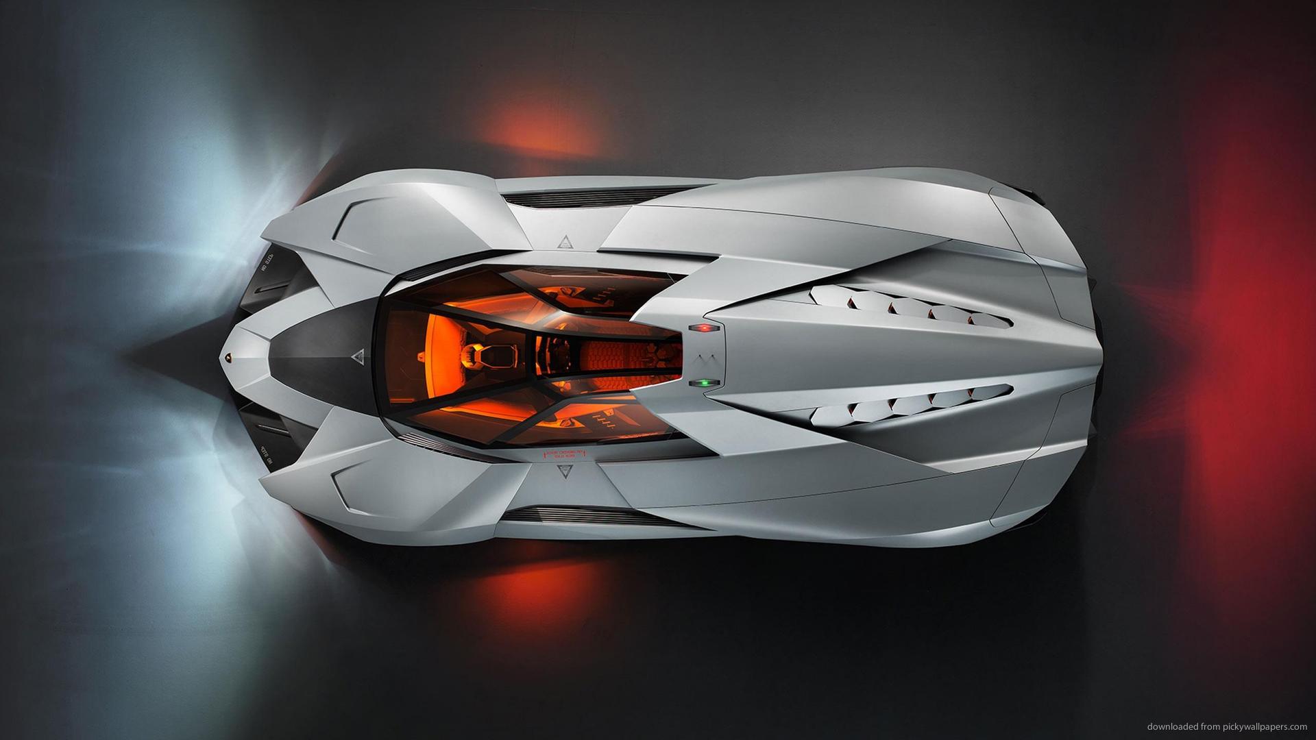 Lamborghini Egoista Top View Wallpapers For HTC Desire