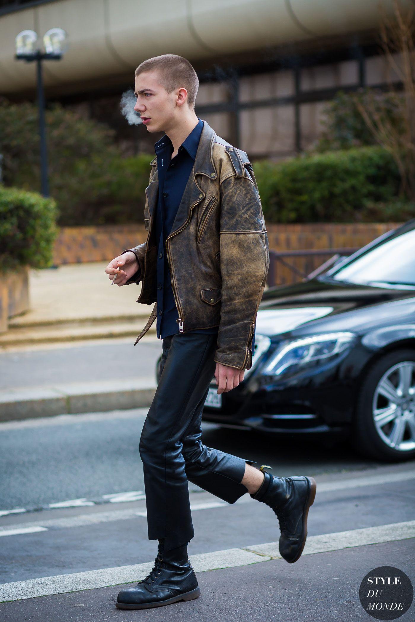 Paris Fashion Week FW 2016 Street Style: Paul Hameline