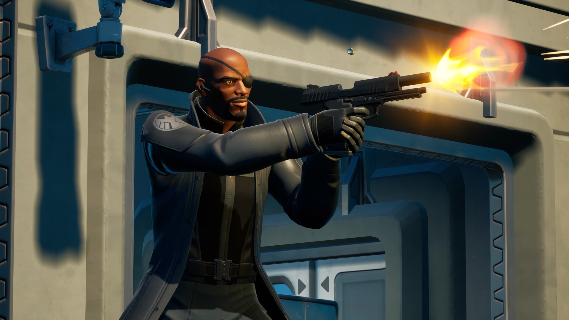 Nick Fury Fortnite wallpapers