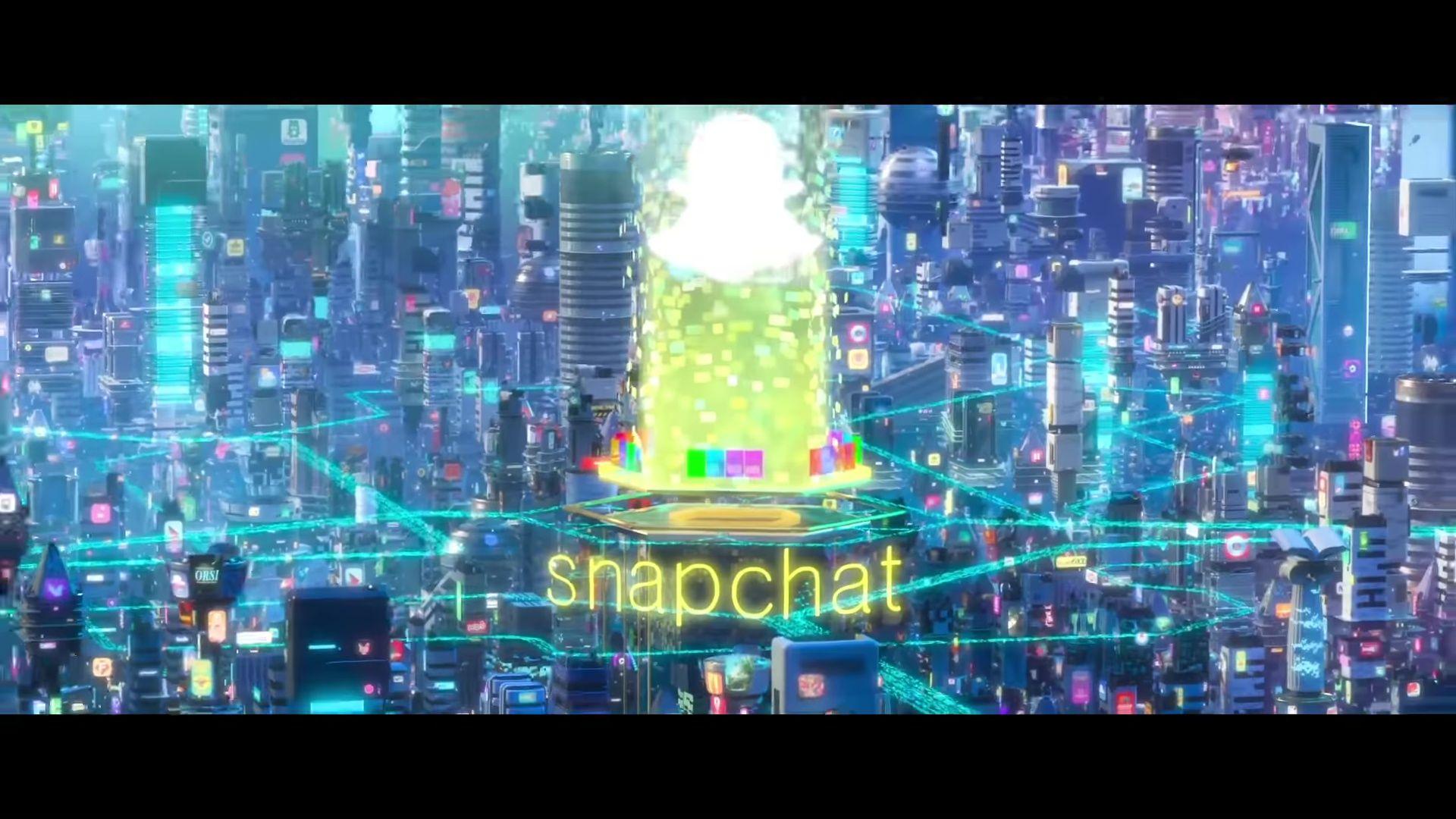 Snapchat in Ralph Breaks the Internet: Wreck