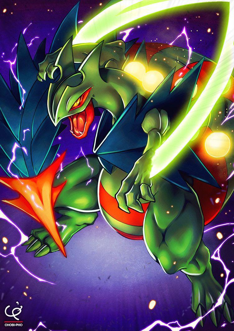 DRAGON BLADE!!! MEGA SCEPTILE!!! by CHOBI