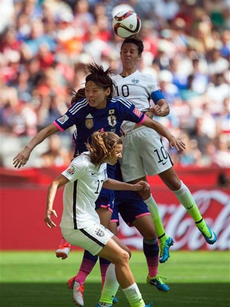 United States’ Carli Lloyd