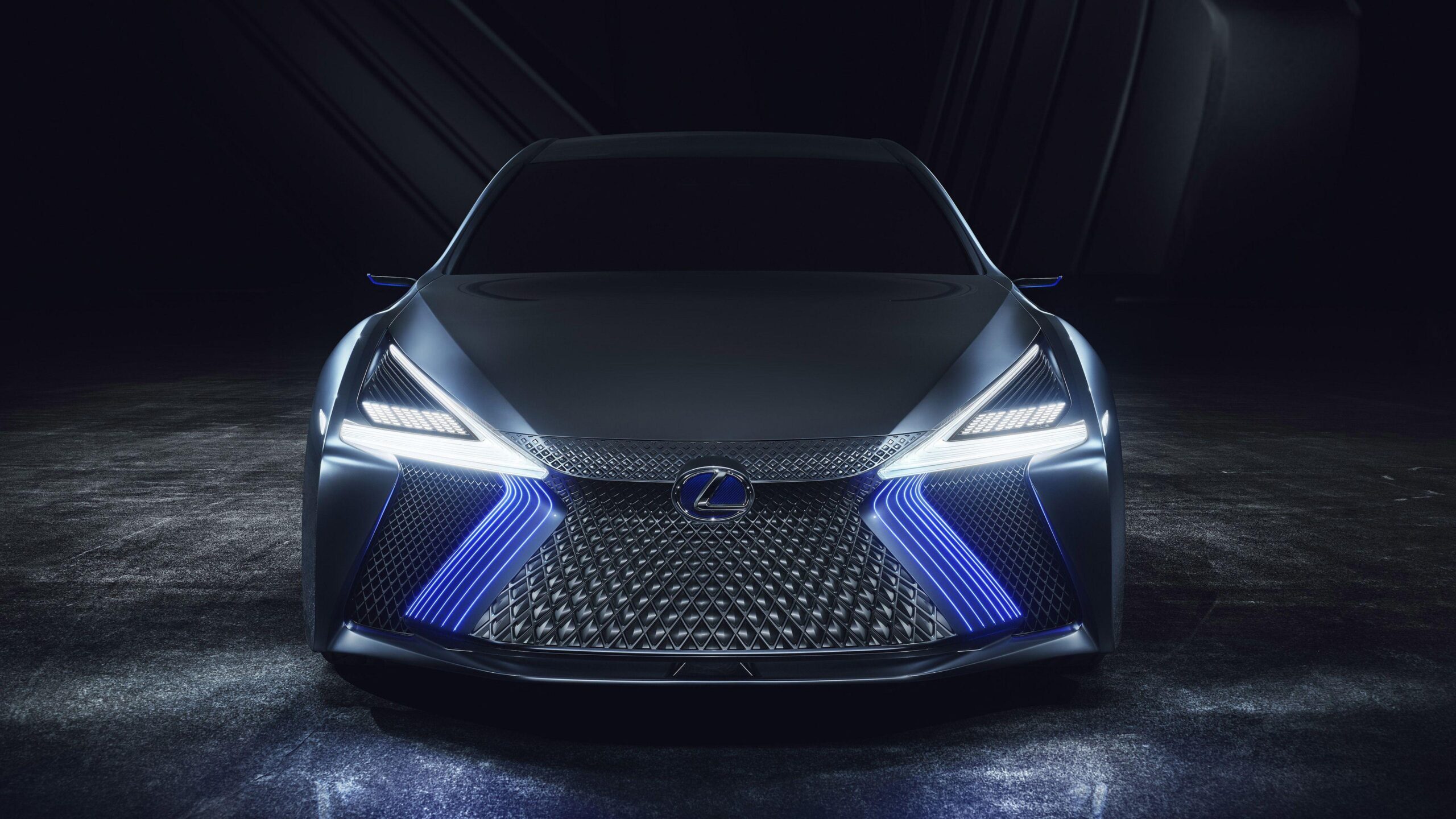 Lexus LS Concept 2017 Front lexus wallpapers, lexus ls wallpapers