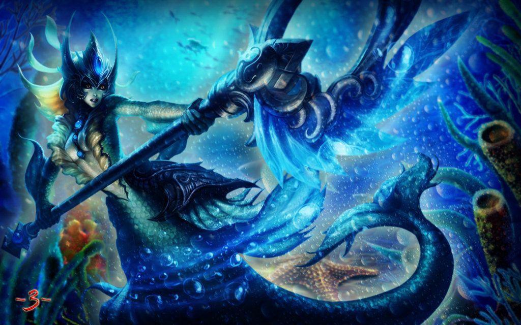 Nami the tidecaller League of Legends Wallpapers by artema2011 on