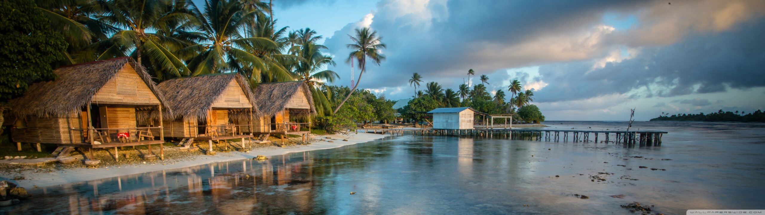 Bungalows On The Reef French Polynesia ❤ 4K HD Desktop Wallpapers