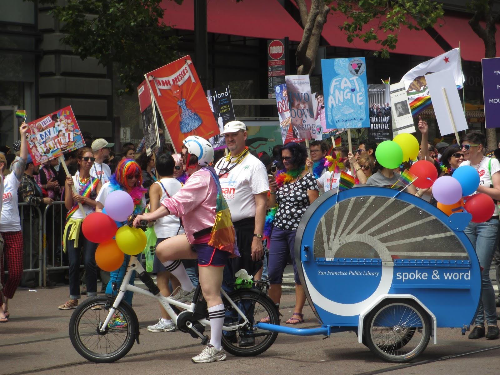 Mystery Fanfare: Books at SF Pride Parade!