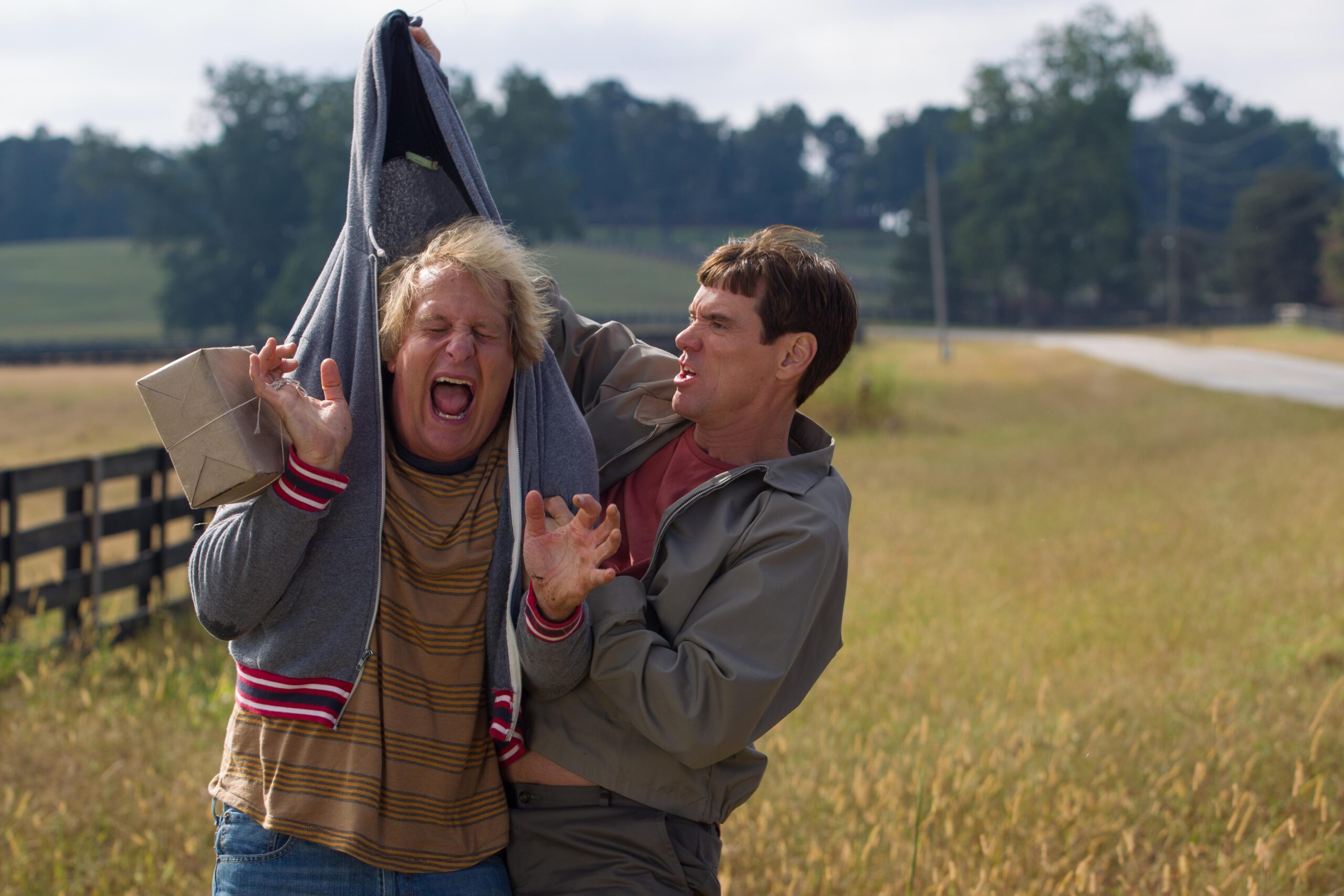 Dumb and Dumber To Clips and Image: Jim Carrey and Jeff