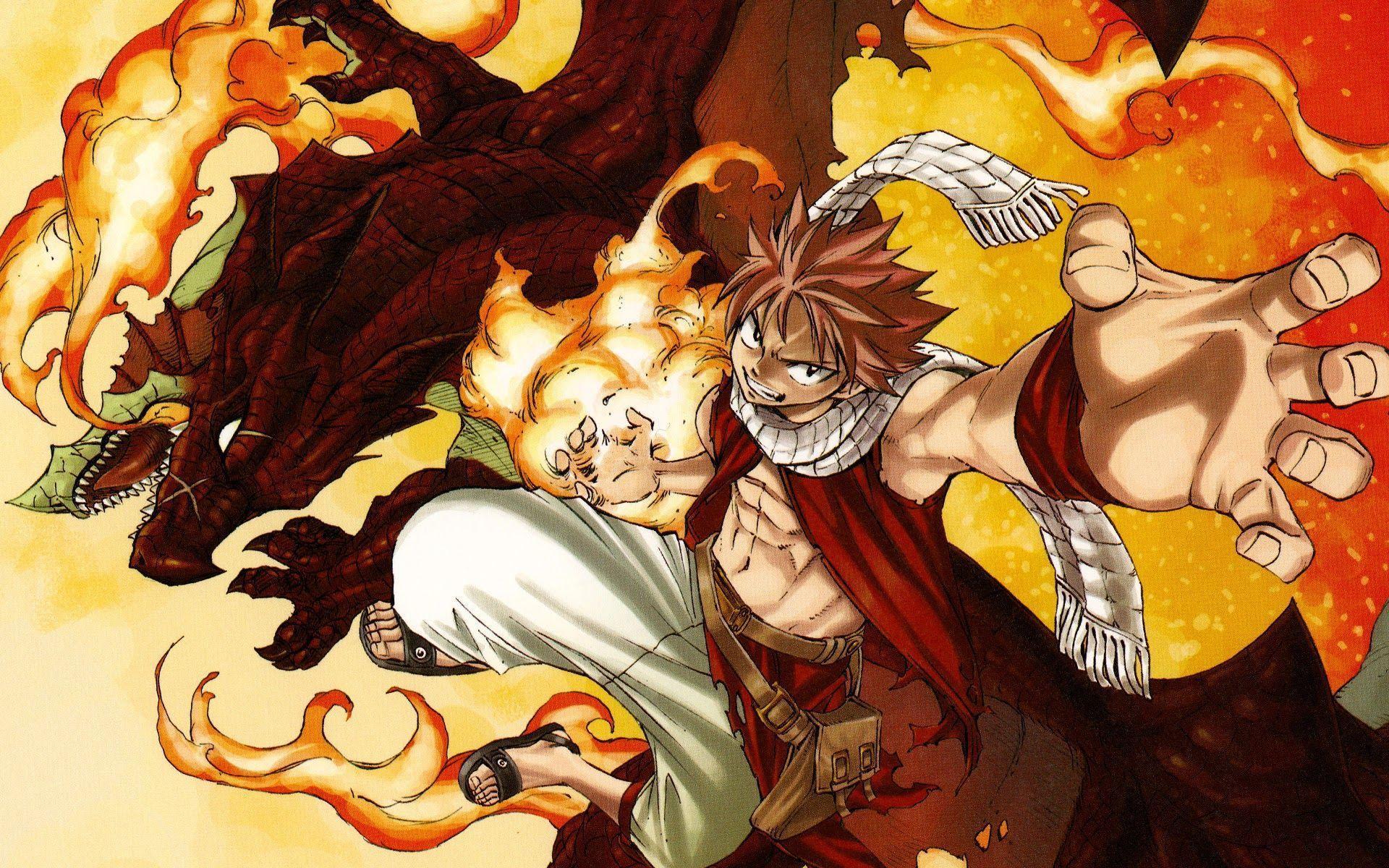 Natsu Dragneel Igneel Fire Dragon Hd Wallpapers X