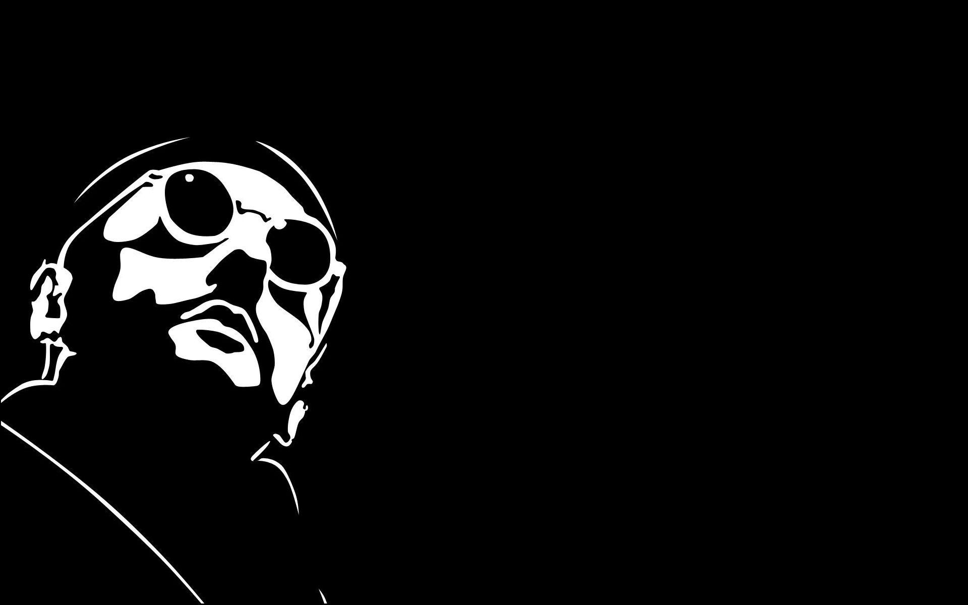 Leon The Professional, Jean Reno, black backgrounds