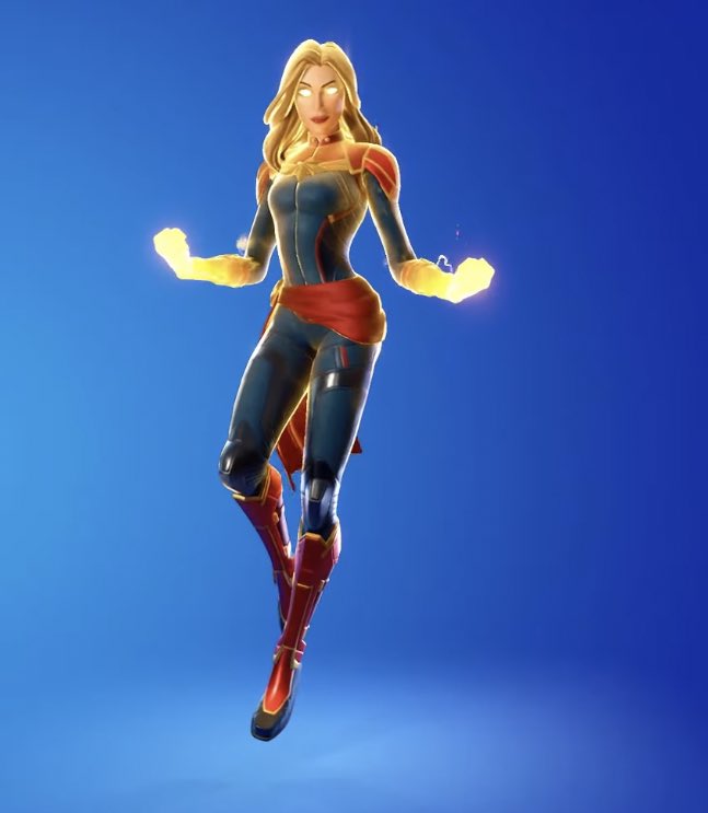 Captain Marvel Fortnite wallpapers