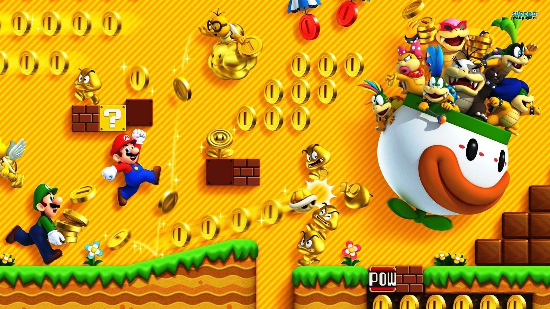 Super Mario Bros Wallpapers