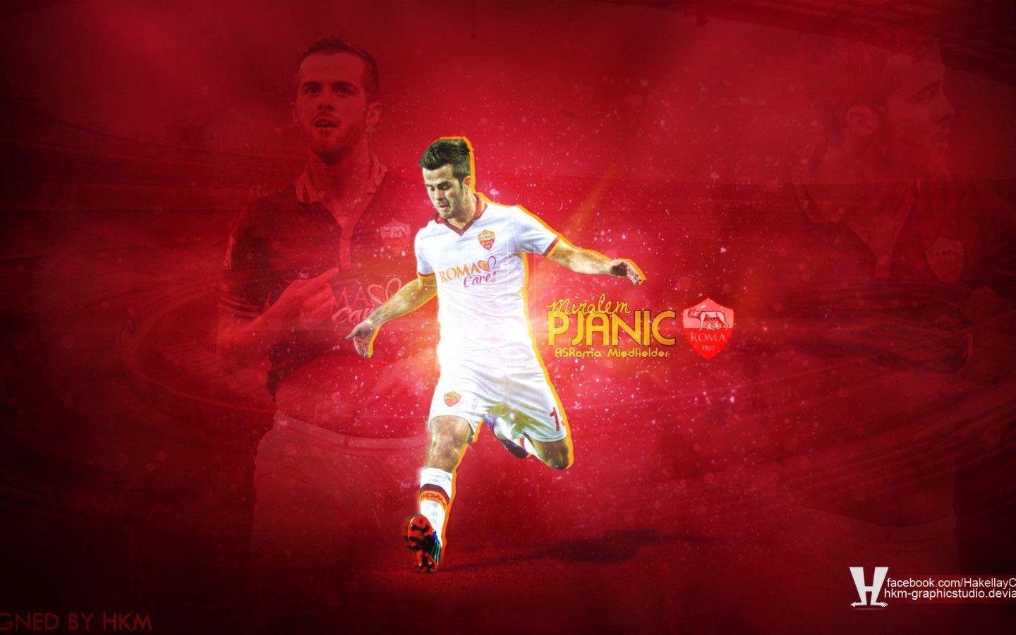 Miralem Pjanic AS Roma Wallpapers