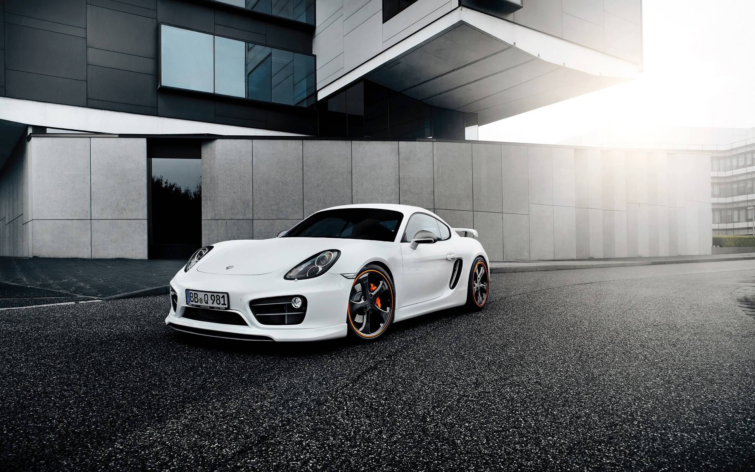 2014 Porsche Cayman By TechArt Wallpapers