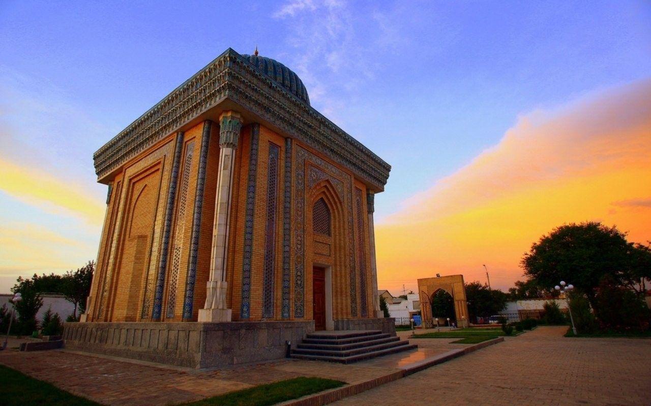 Religious: Abu Mansur Mosque Samarkand Uzbekistan Islam Beautiful