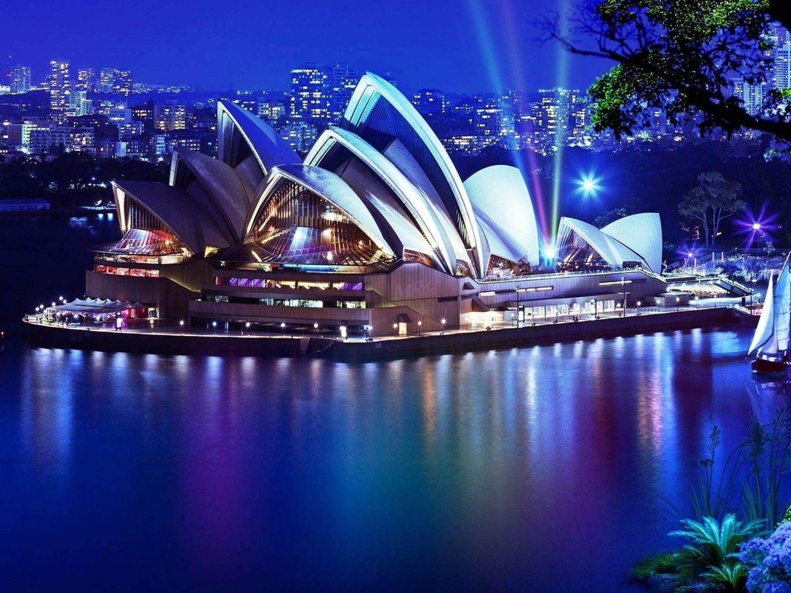 Landscapes sydney opera house wallpapers