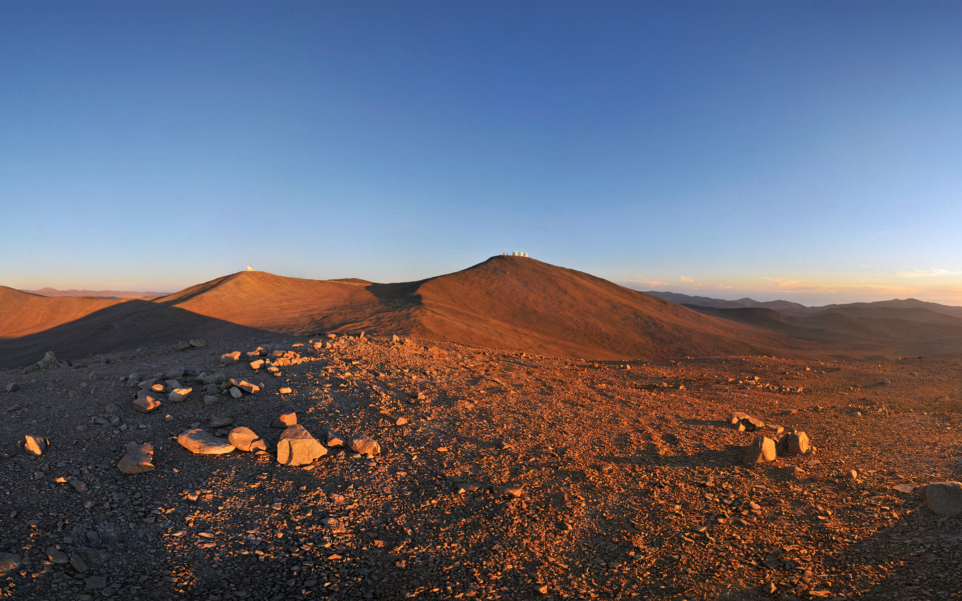 File:Sun, Moon and Telescopes above the Desert