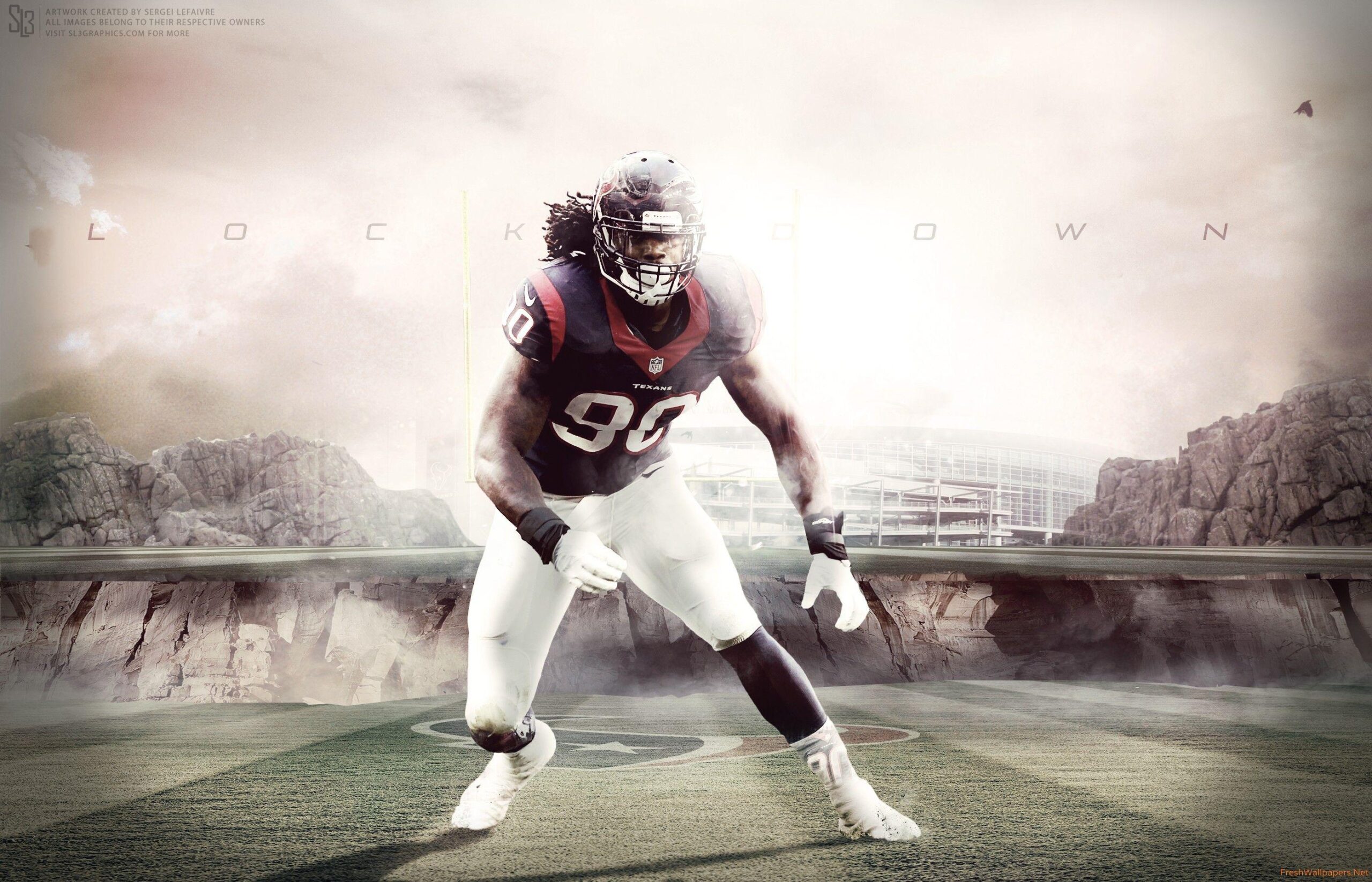 Jadeveon Clowney 2015 Houston Texans NFL wallpapers