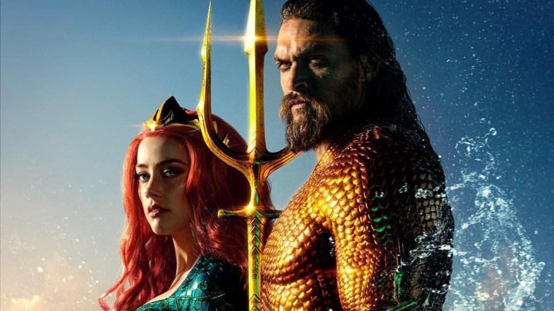 Aquaman and Mera Stand Tall in New Poster For AQUAMAN