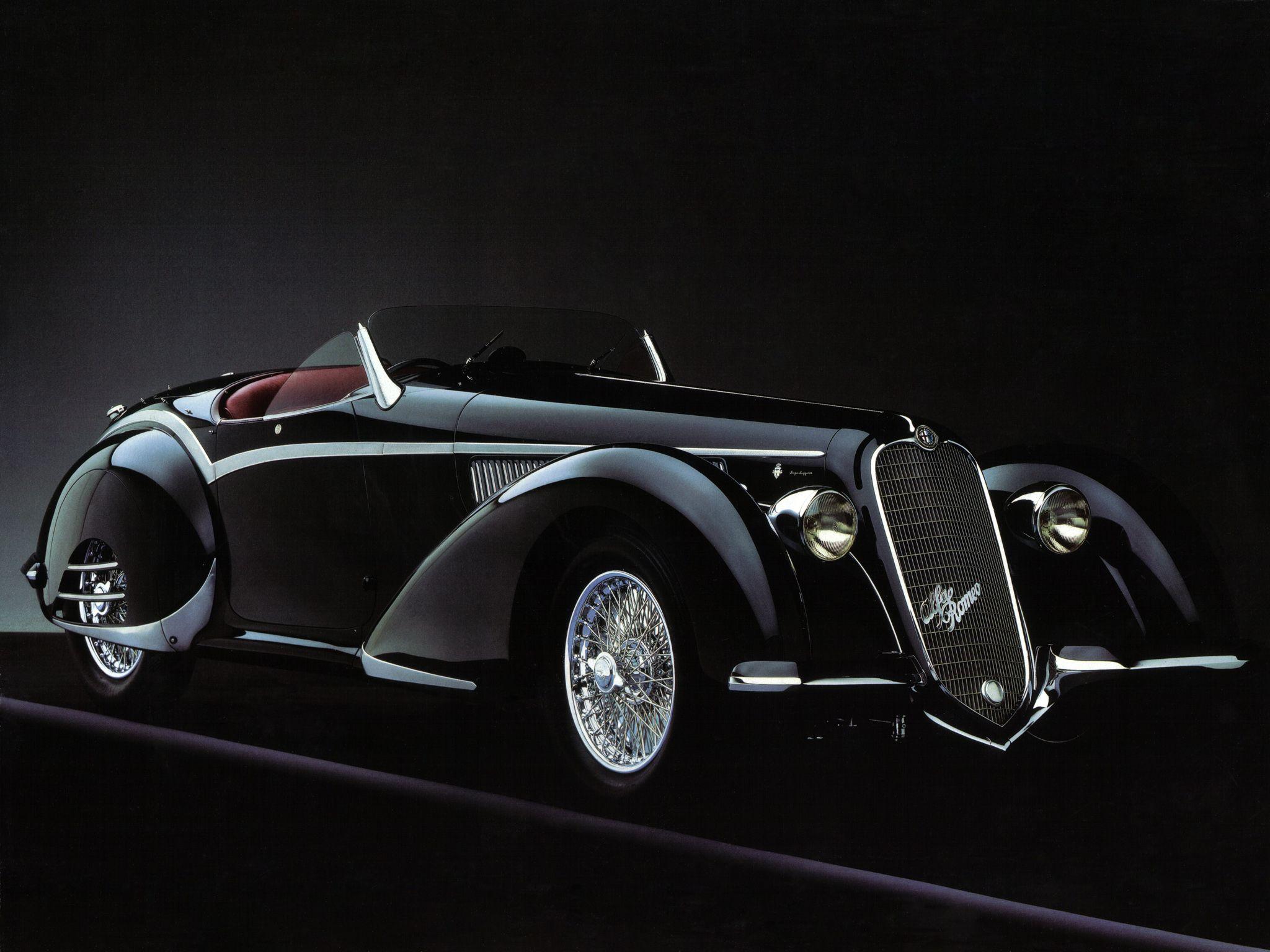 HD Alfa Romeo 8c 2900b Spider &Wallpapers