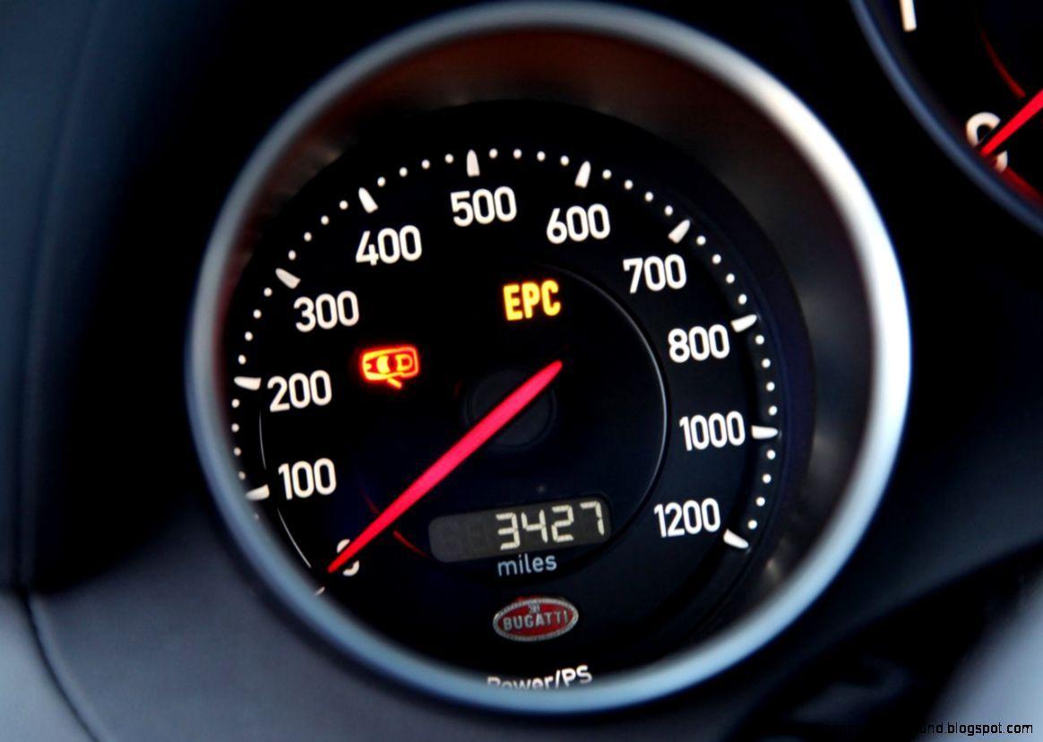 Bugatti Speedometer