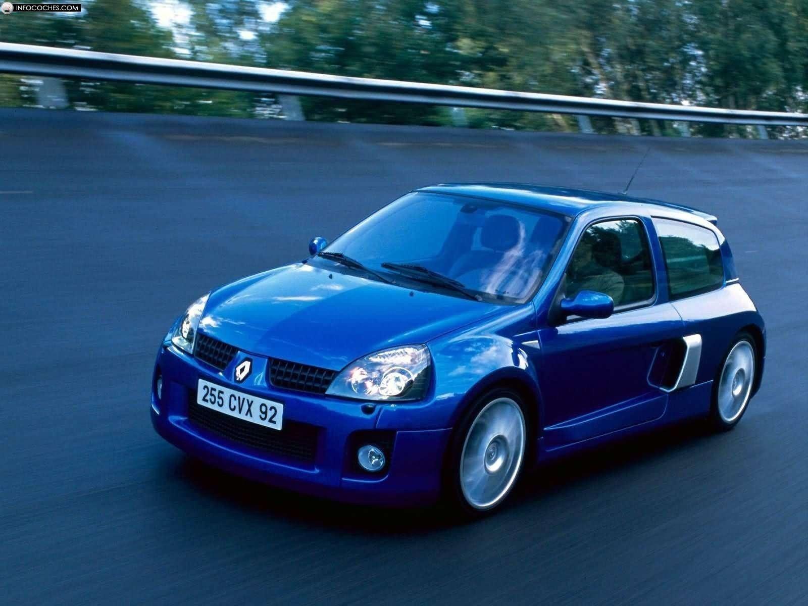 Cars vehicles Renault Clio Renault sports cars Renault Clio V6