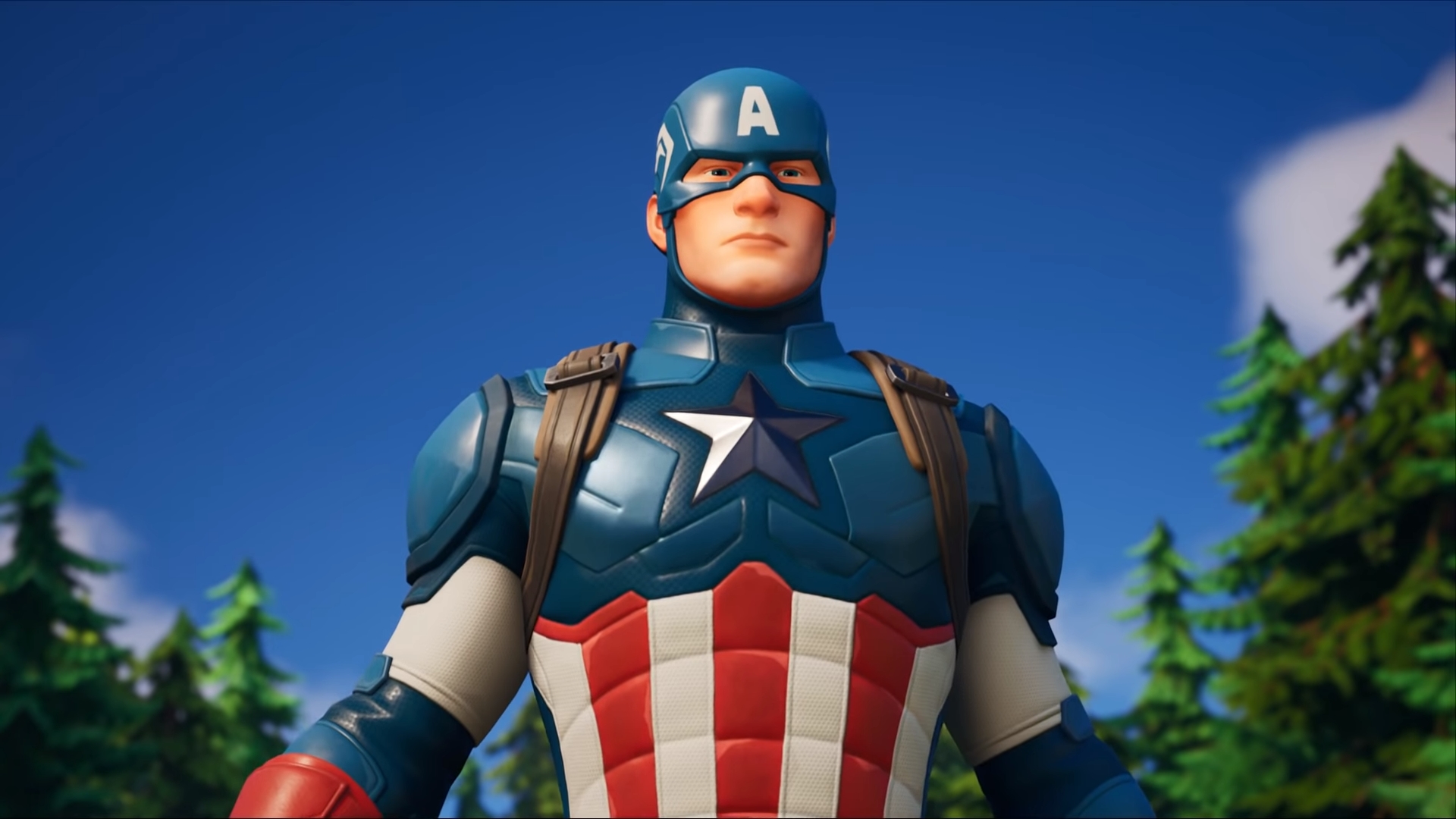 Captain America Fortnite wallpapers