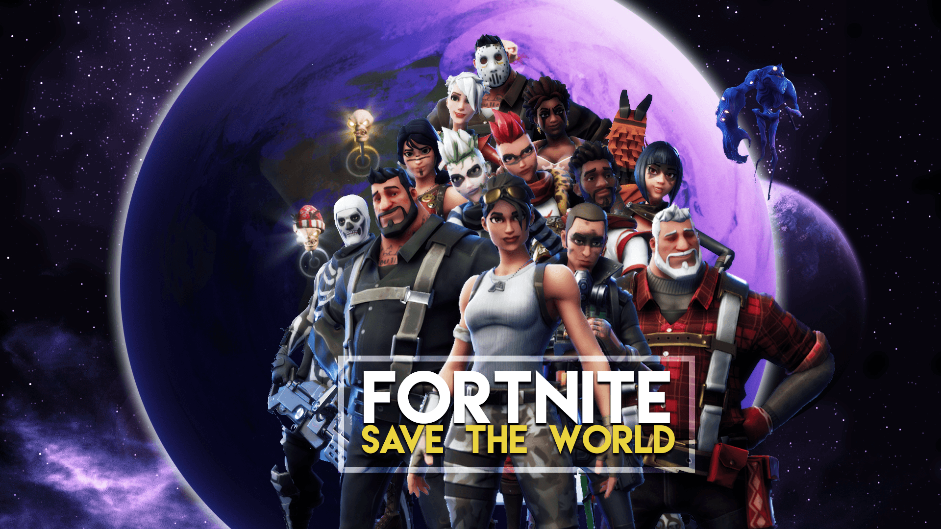 Made a new wallpaper, what do you guys think? : FORTnITE