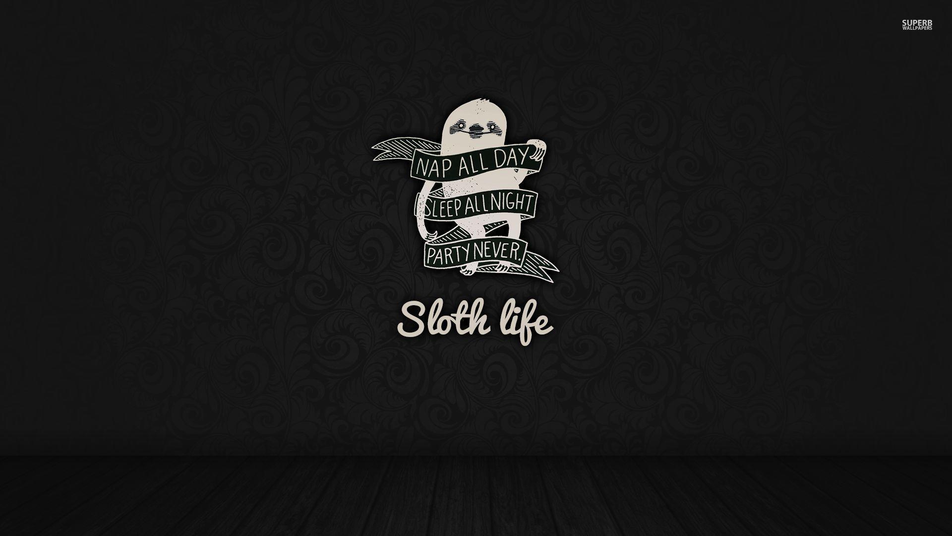 Sloth life wallpapers