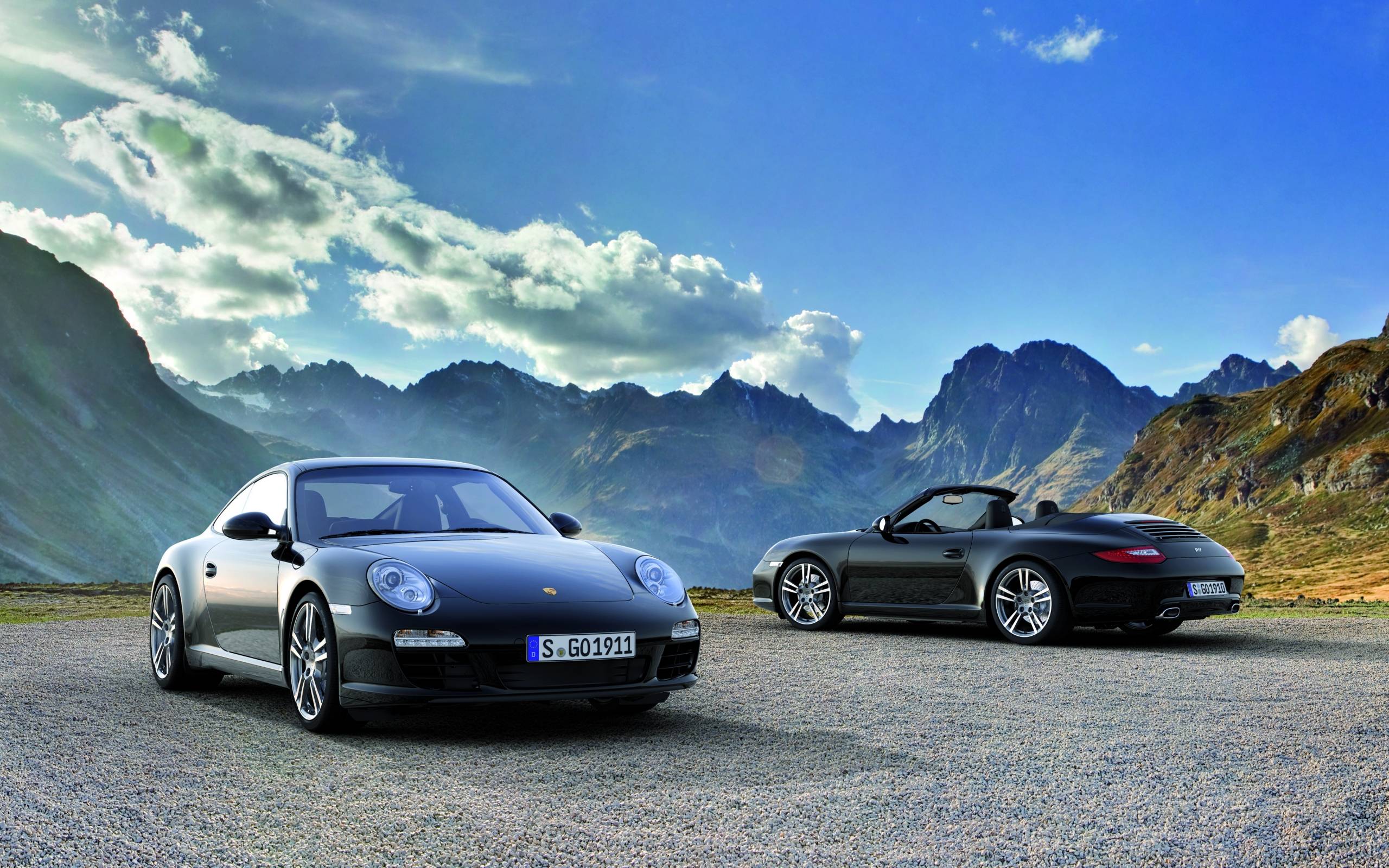 2011 Black Porsche 911 Black Edition wallpapers