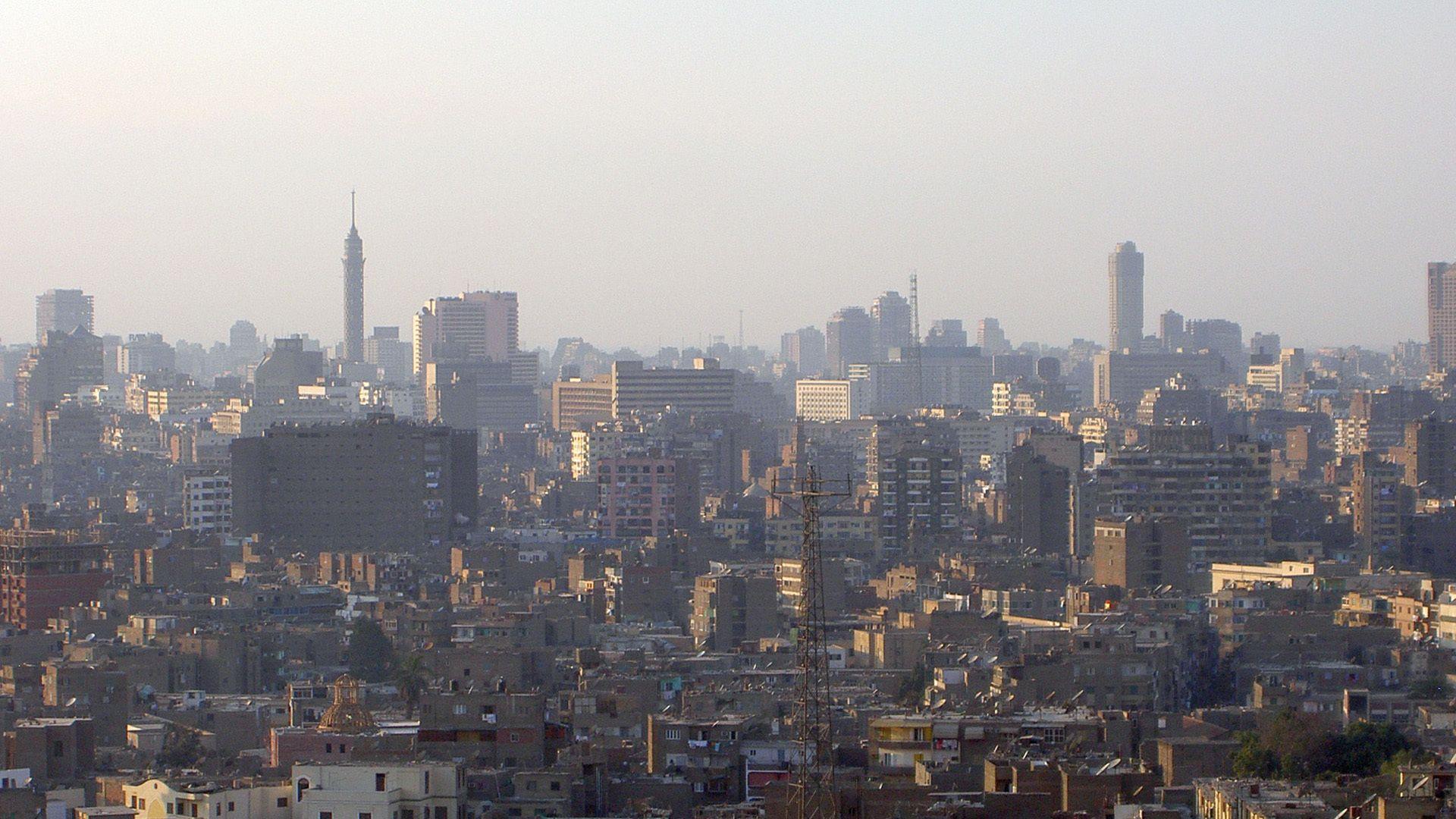 View of the apartment block in Cairo wallpapers and image