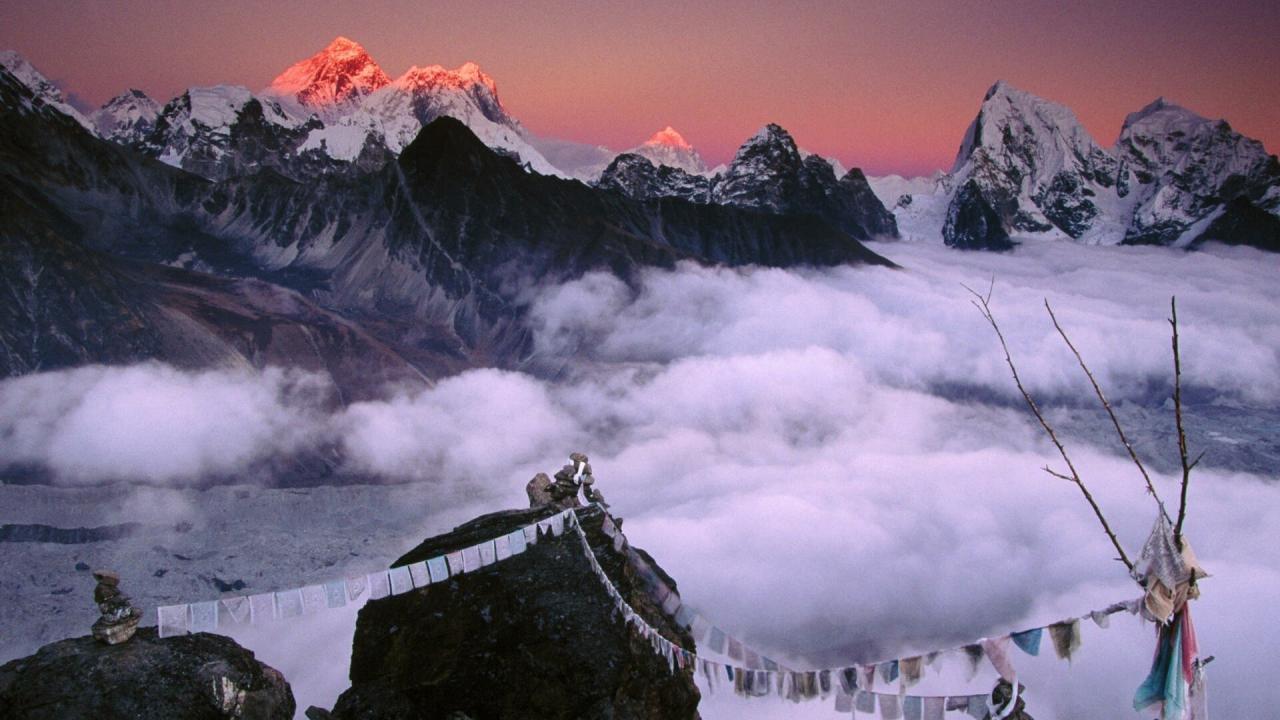 Himalayas Mountains Nepal Wallpapers 7