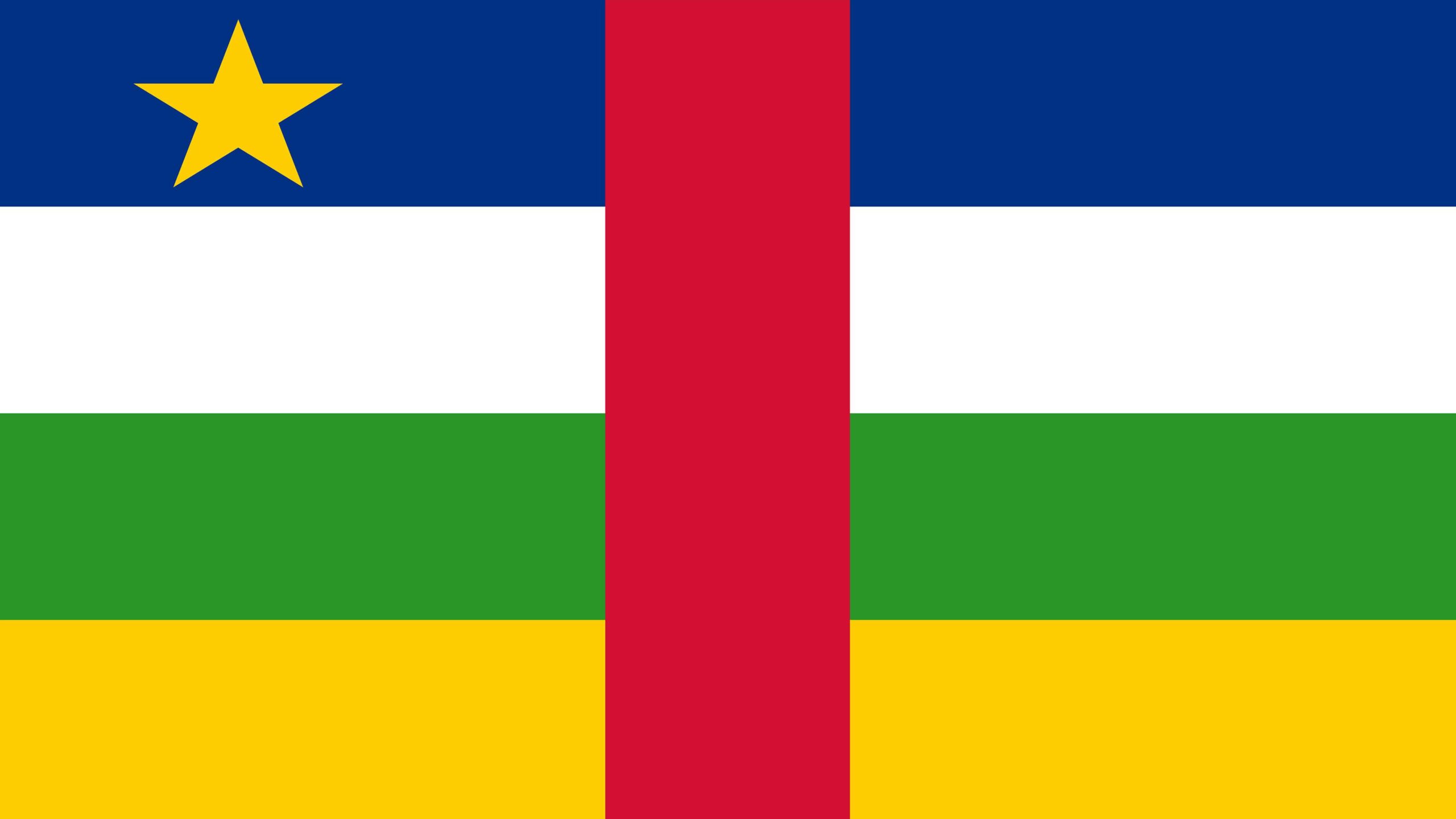 Central African Republic Flag UHD 4K Wallpapers