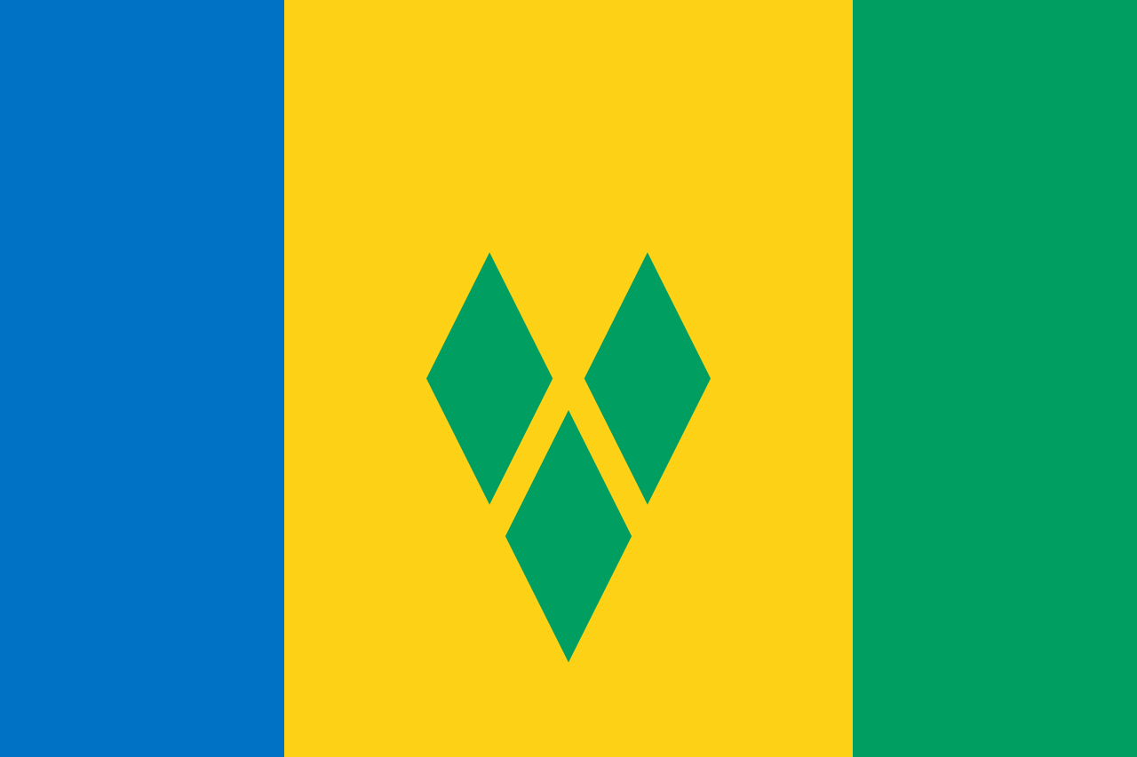 Flag of Saint Vincent and the Grenadines