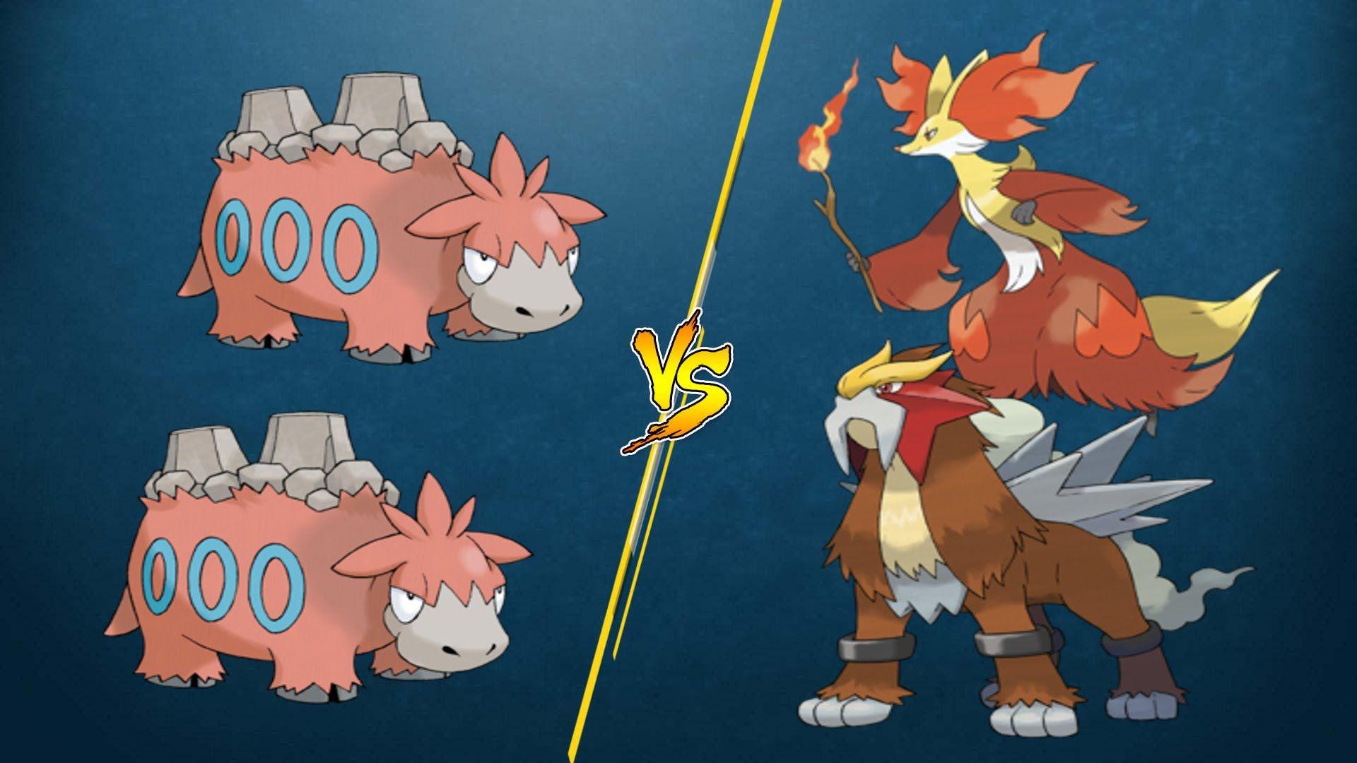 PTCGO Bonus Match] Camerupt/Camerupt vs Entei/Delphox